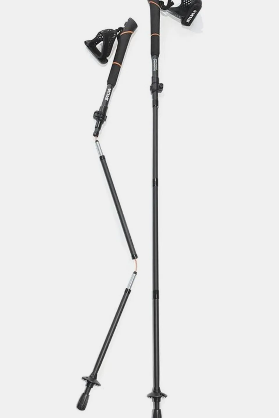 Bâton De Randonnée Running Poles Carbon Adjust 100-120Cm