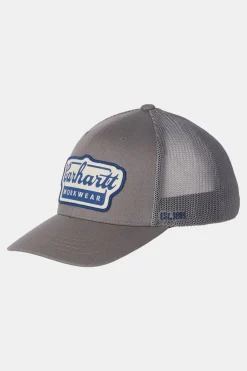 Casquette Rugged Flex™ Twill Mesh-Back Script Patch Cap