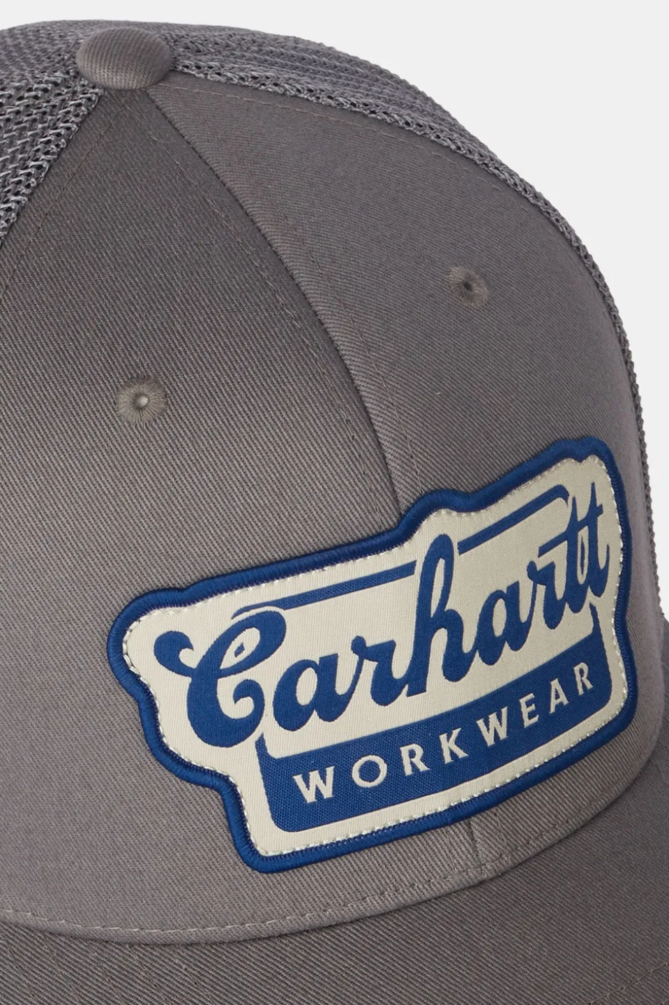 Casquette Rugged Flex™ Twill Mesh-Back Script Patch Cap