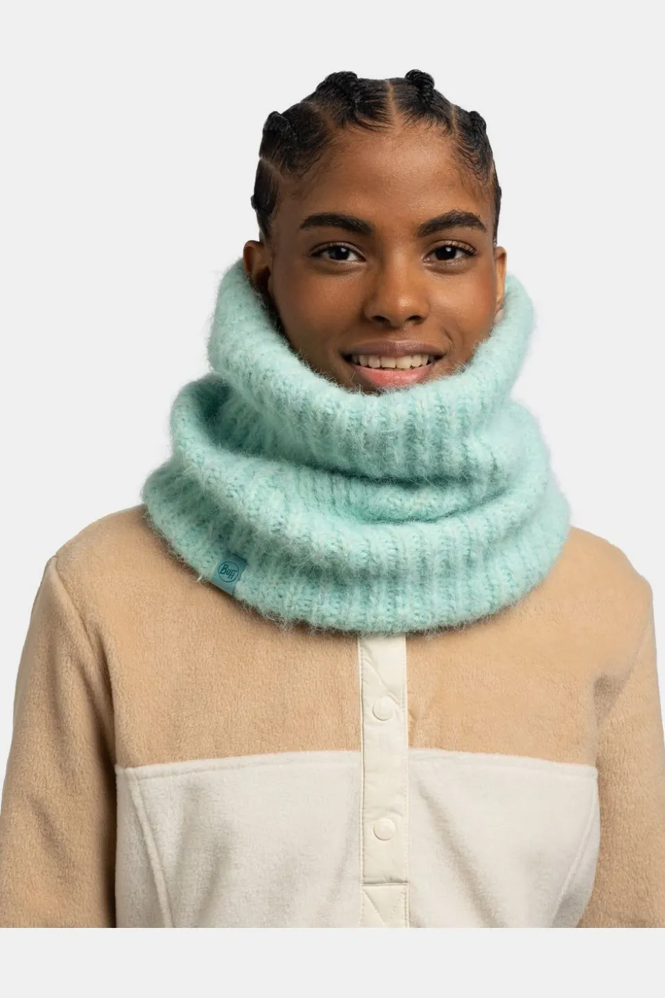 Écharpe Knitted & Fleece Neckwarmer Eyla Mint