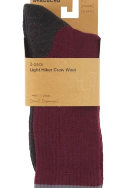 Chaussettes De Randonnée Light Hiker Crew Wool 2-Pack