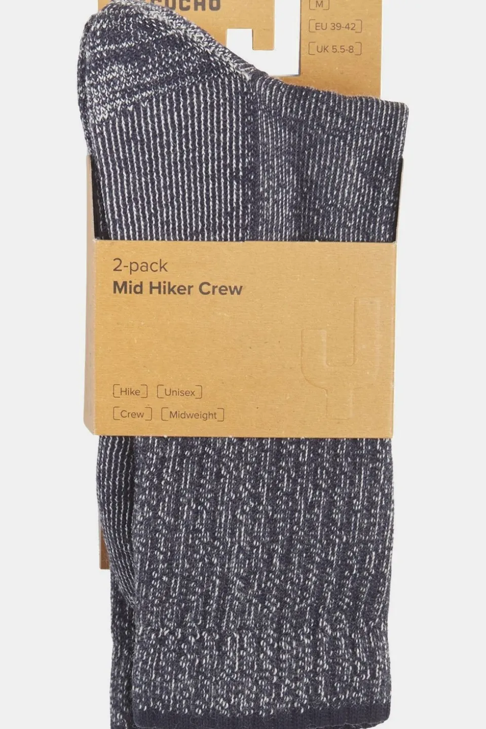 Chaussettes De Randonnée Mid Hiker Crew 2-Pack