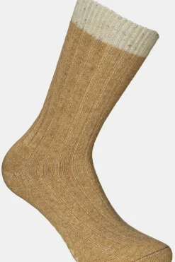 Chaussettes De Randonnée Merino Silk Rib Crew