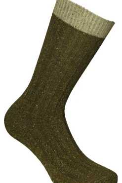 Chaussettes De Randonnée Merino Silk Rib Crew
