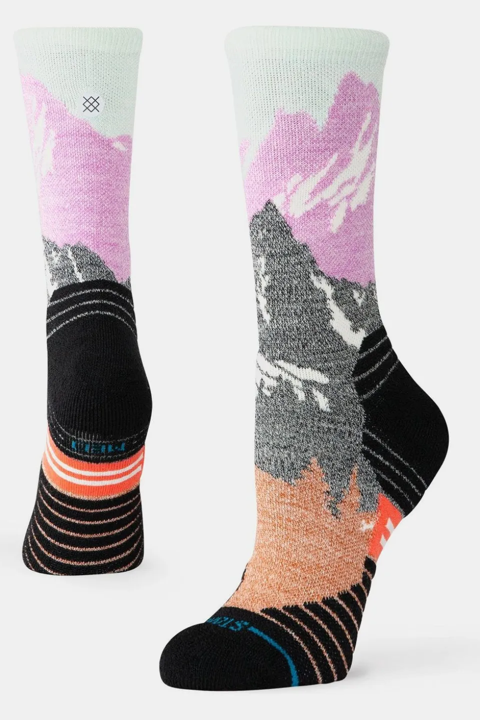 Chaussettes De Randonnée Out Of Range Mid Wool Crew