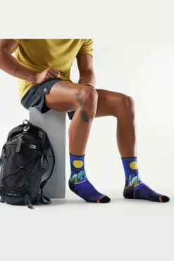 Chaussettes De Randonnée Sock Sma Hike Targeted Cushion Mountain Myth Print
