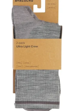 Chaussettes De Randonnée Ultra Light Crew 2-Pack