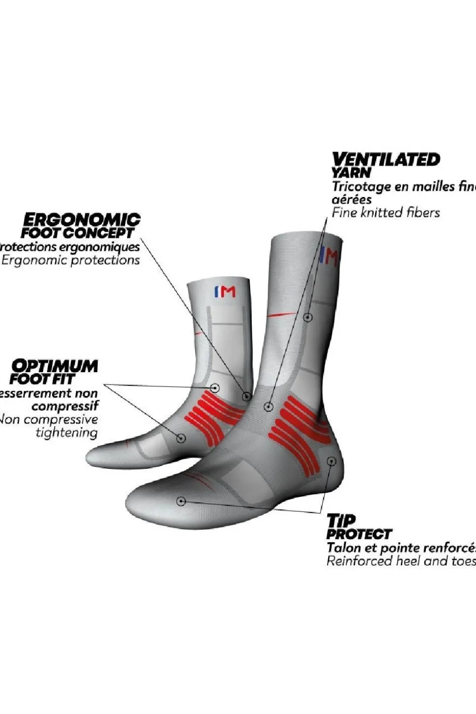 Chaussettes Trek Air