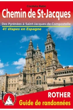 Chemin St-Jacques en Espagne guide rando 42 ét.
