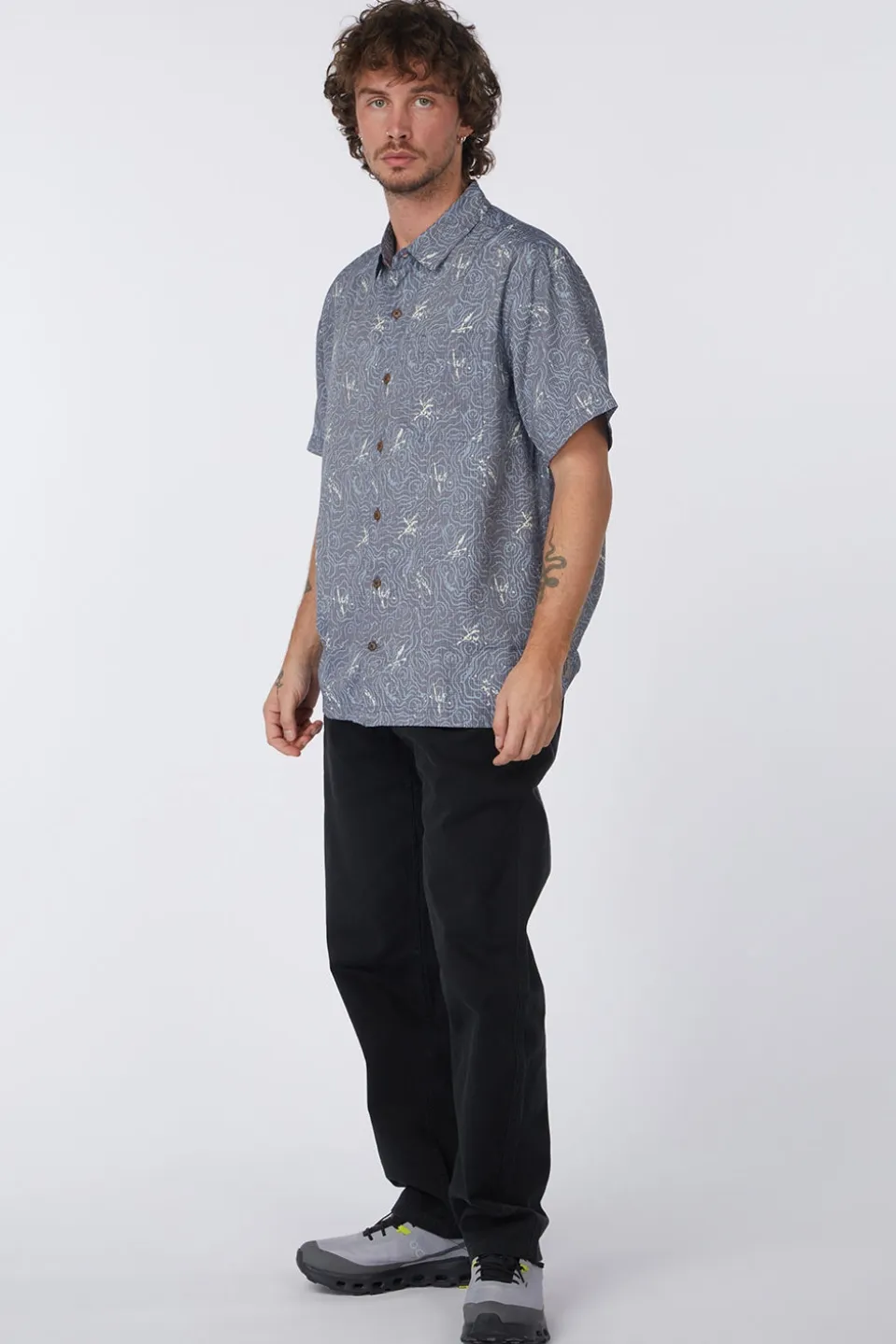 Chemise Camino Pucker S/S