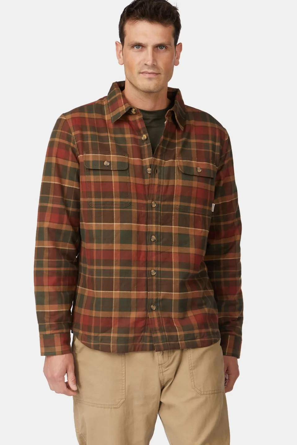Chemise Angus Flannel Shirt Padded M