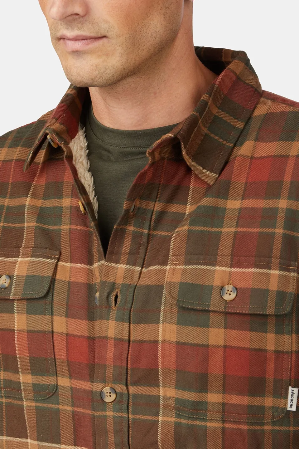 Chemise Angus Flannel Shirt Padded M