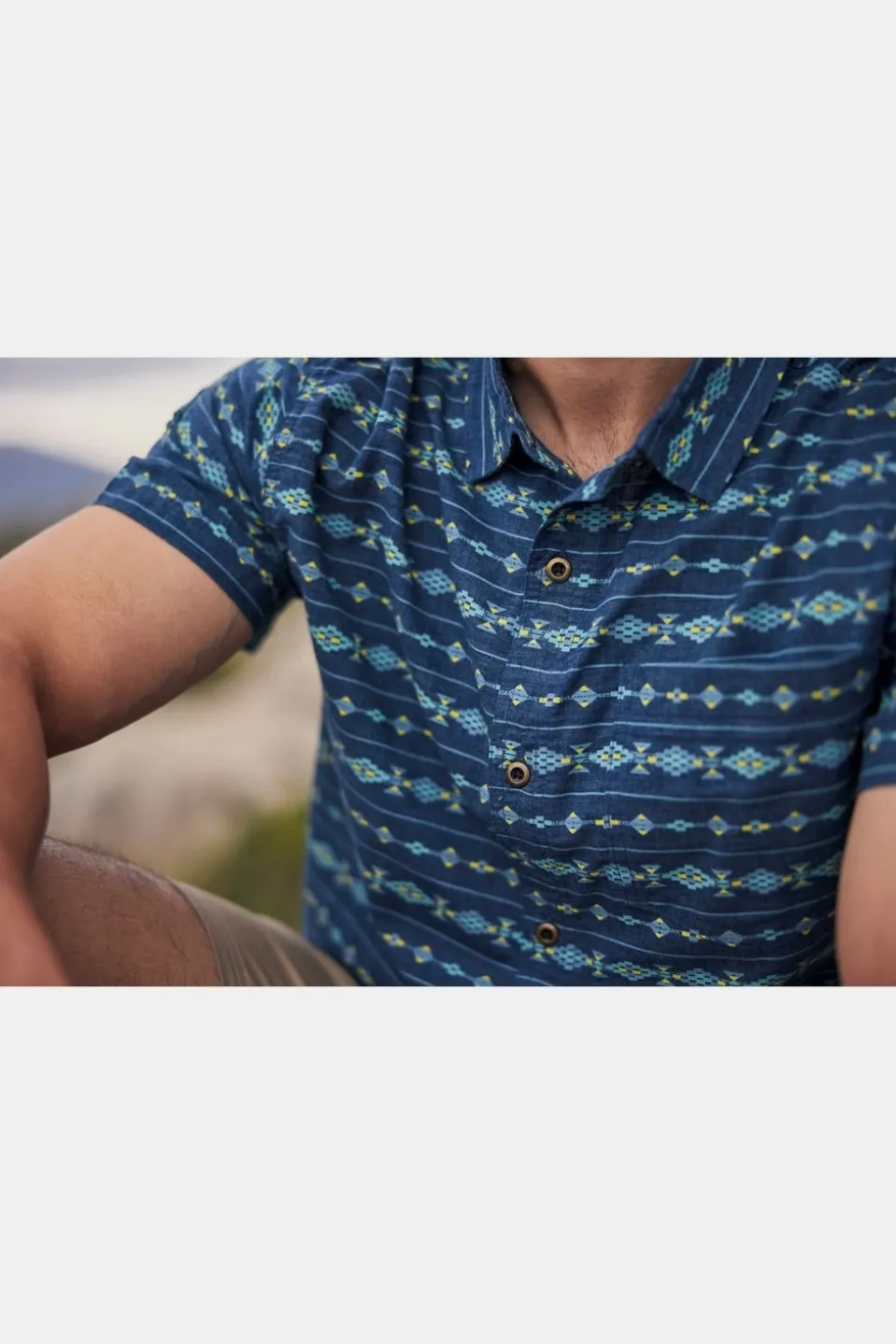 Chemise Bagmati Stripe Ss Shirt