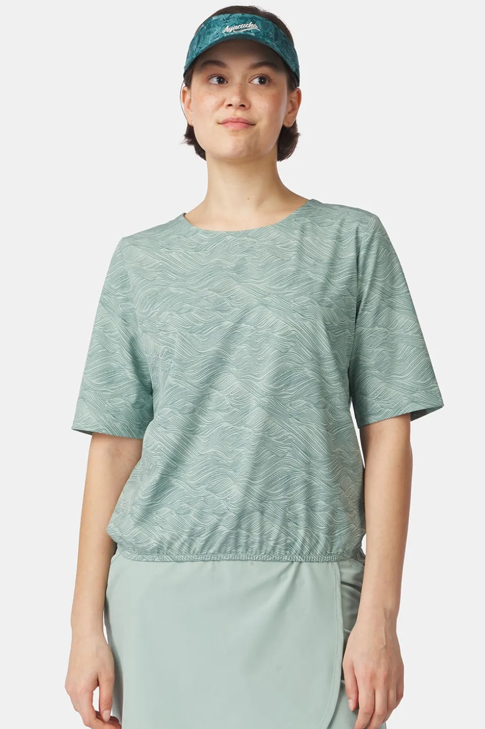 Chemise City Travel Top Ss II W