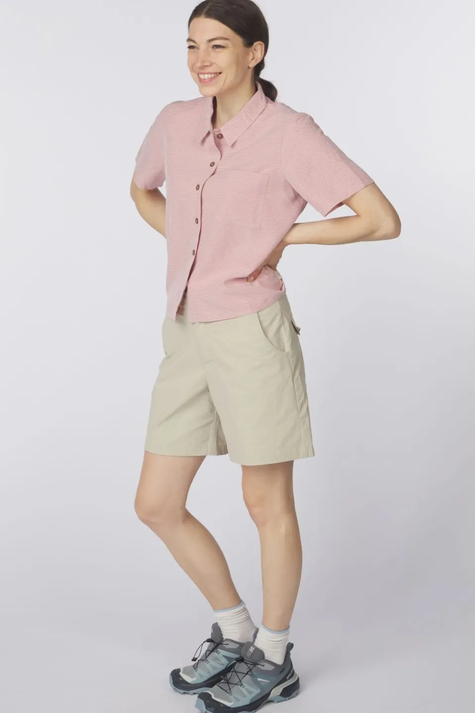 Chemise Desert Pucker S/S