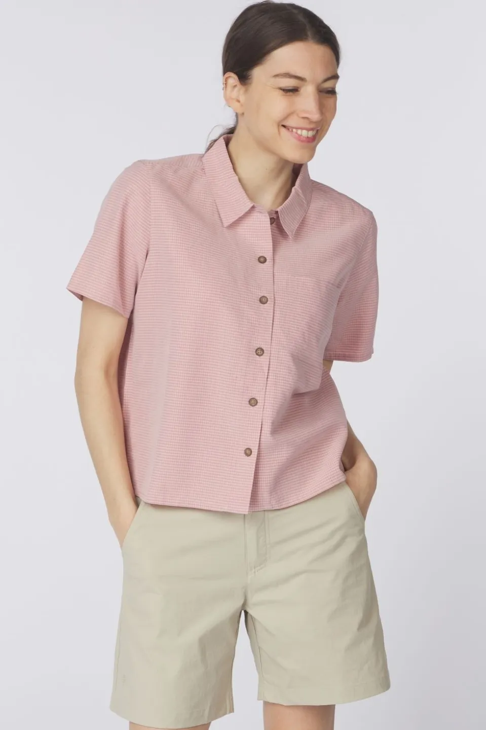 Chemise Desert Pucker S/S