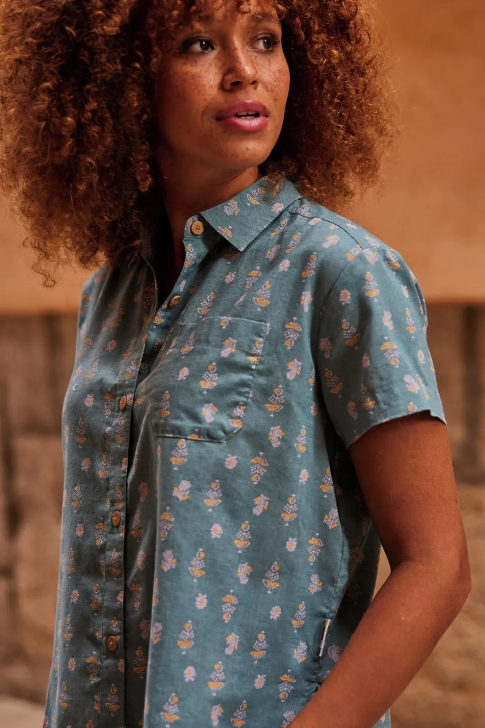 Chemise Jaya Camp Ss Shirt