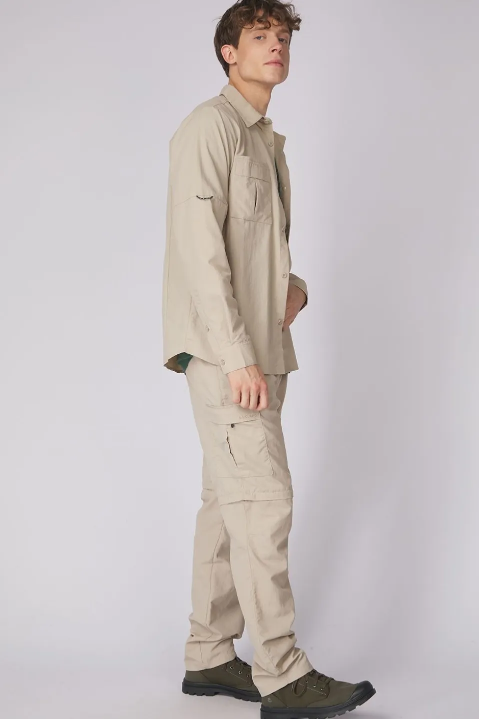 Chemise Jungle Travel Ls M