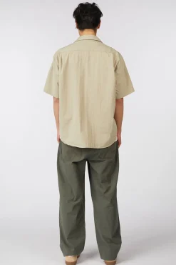 Chemise Pocket Utility Half Shirt