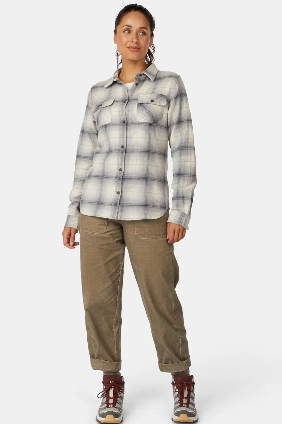 Chemise Reeves Flannel Shirt W