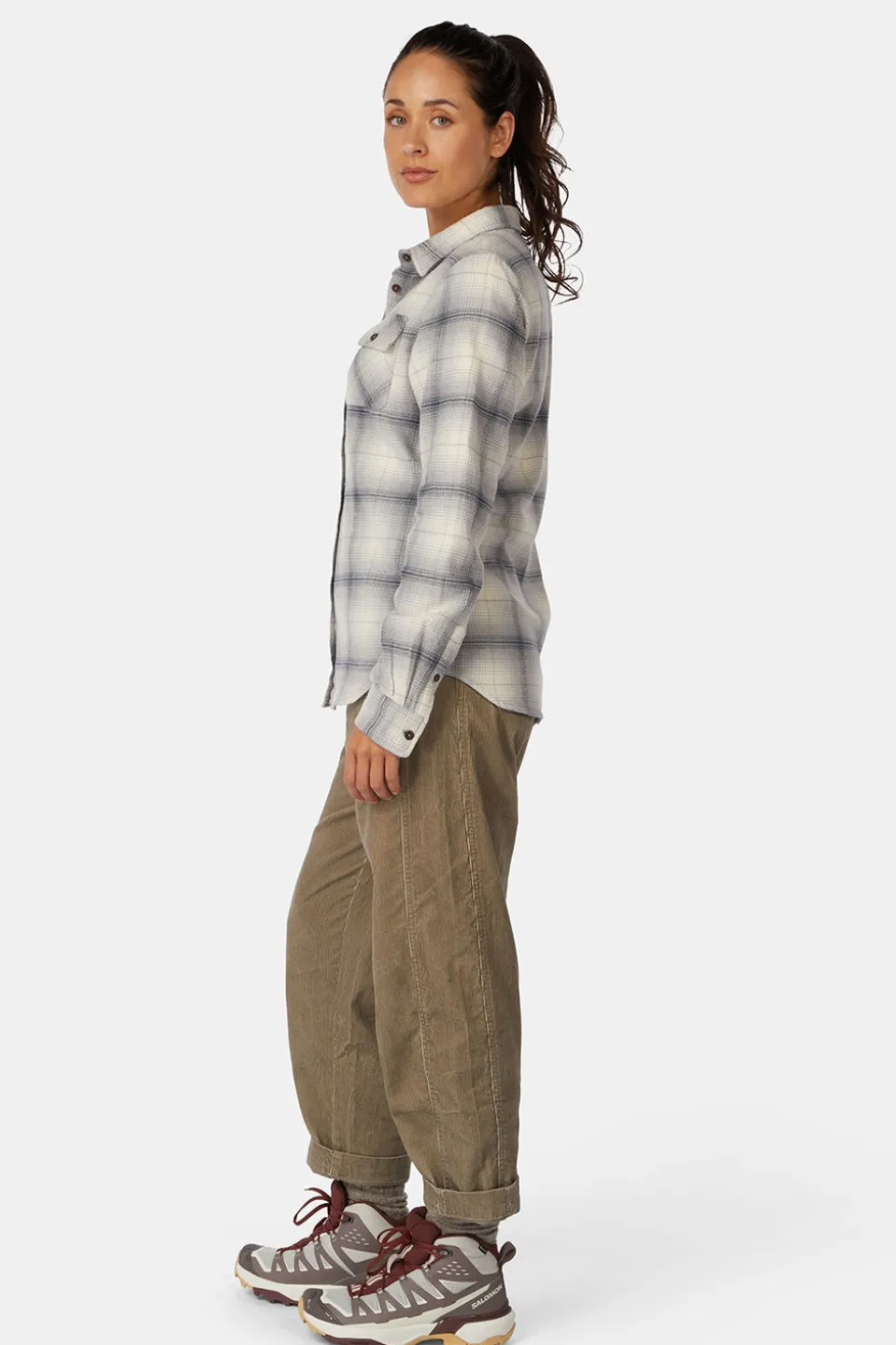 Chemise Reeves Flannel Shirt W