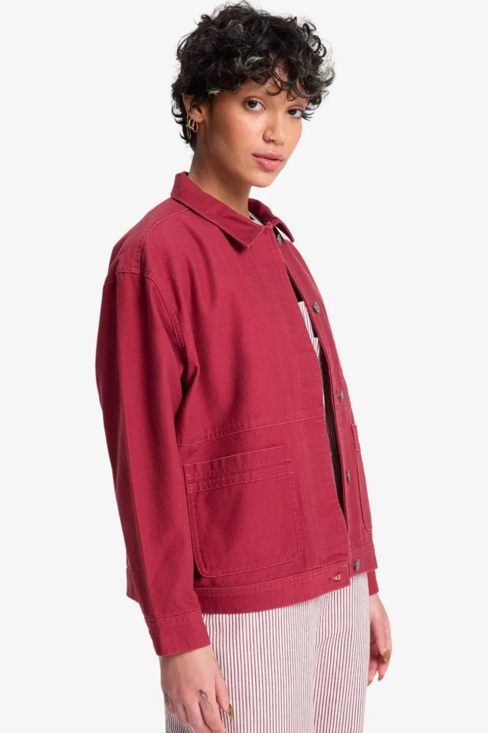 Chemise Santa Crop Jacket