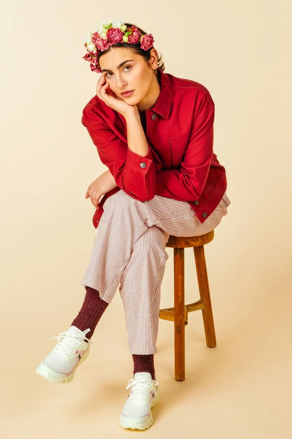 Chemise Santa Crop Jacket