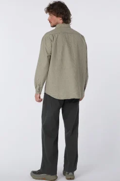 Chemise Stripe Pocket Work Shirt