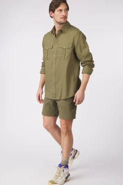 Chemise Övik Travel Shirt Ls M