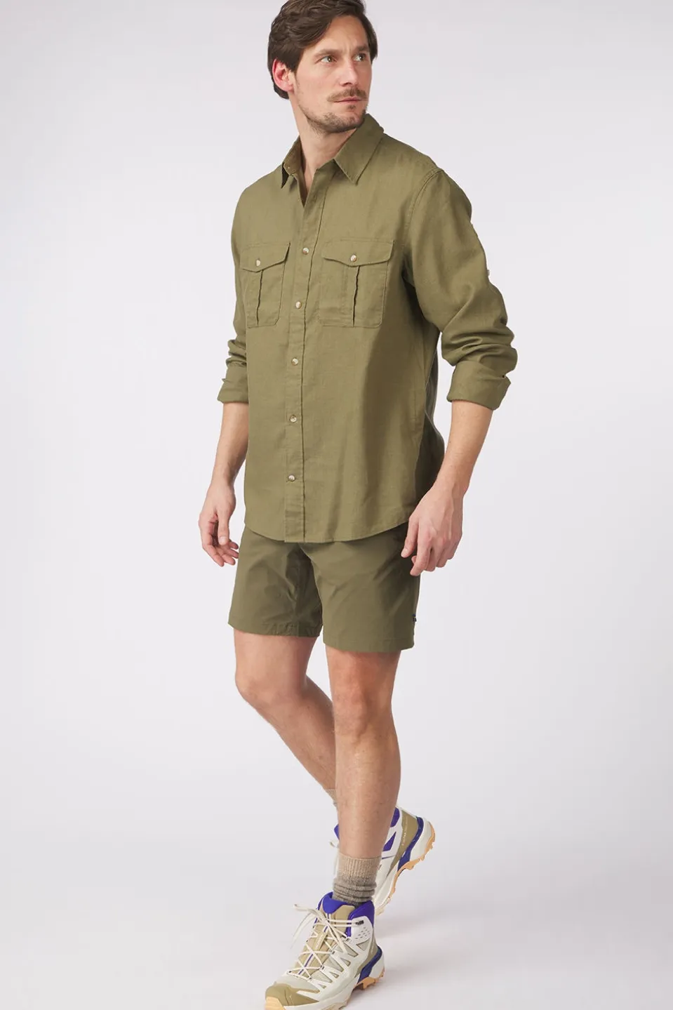 Chemise Övik Travel Shirt Ls M