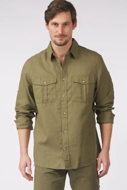 Chemise Övik Travel Shirt Ls M