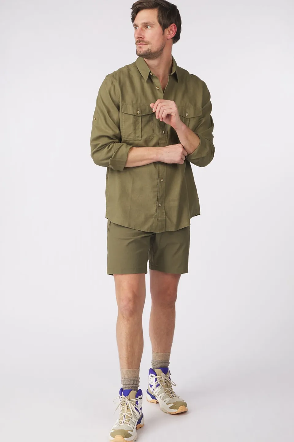 Chemise Övik Travel Shirt Ls M