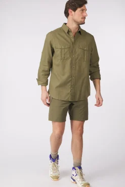 Chemise Övik Travel Shirt Ls M