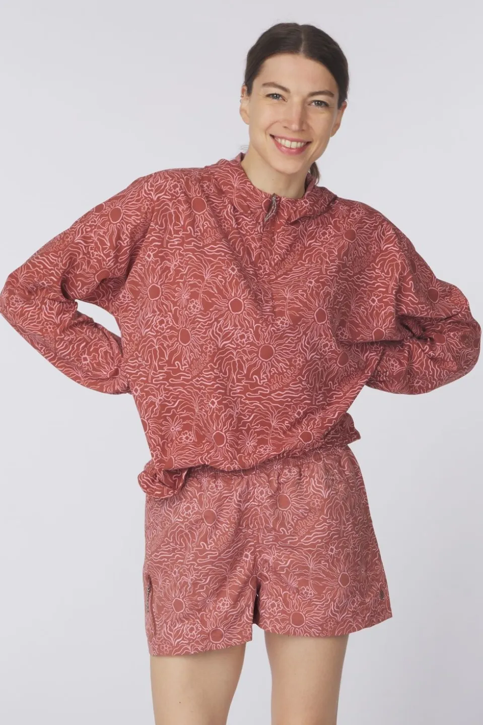 Chemise W Salathe Sun Hoodie L/S