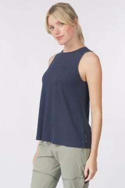 Débardeur Women'S Active Mesh High Neck Tank