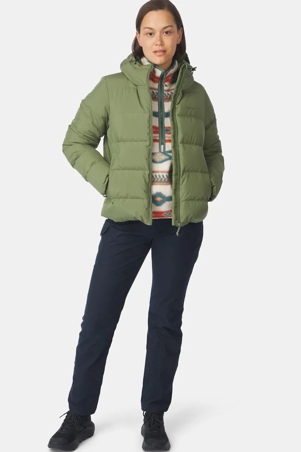 Doudoune Aarhus Recycled Cropped Hoodie W