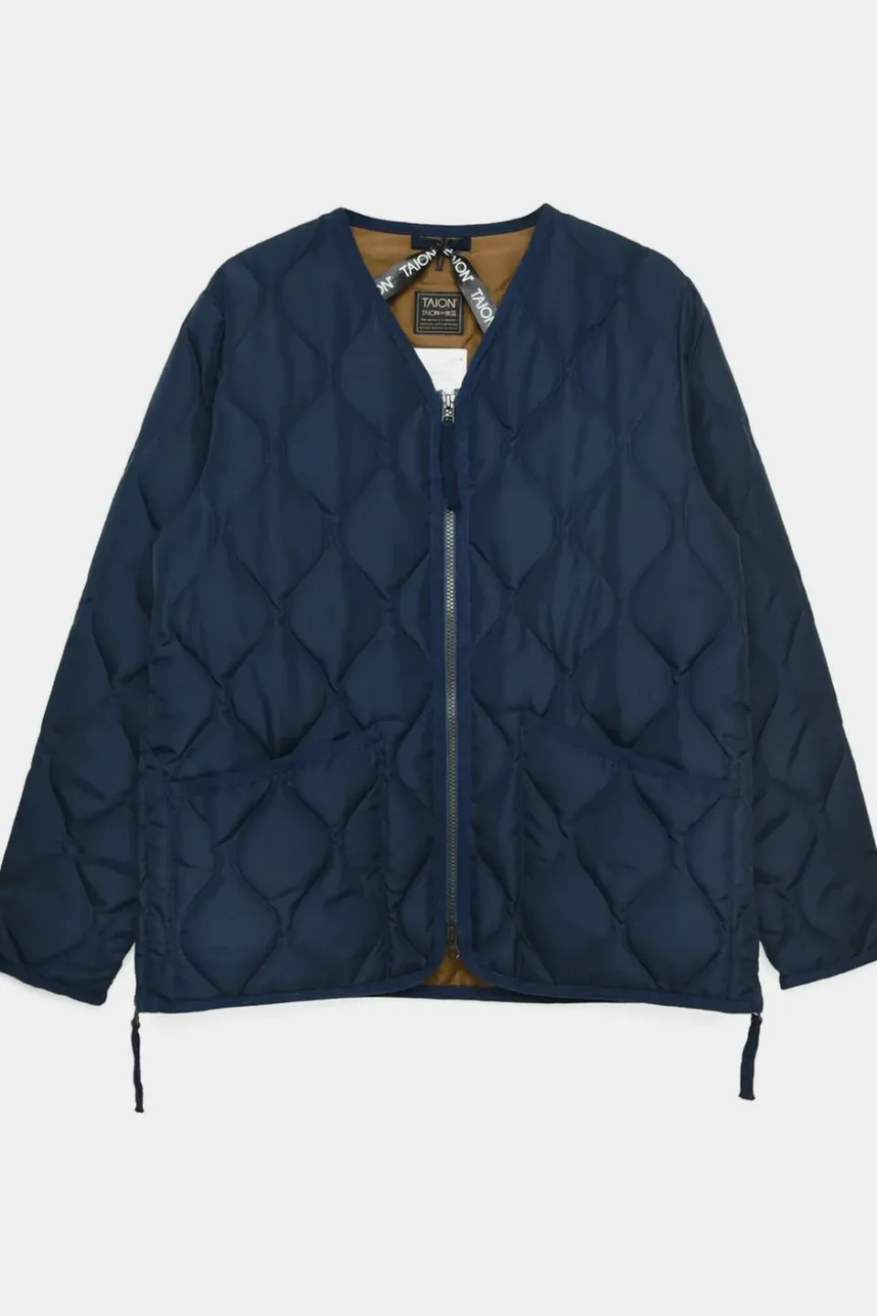 Doudoune Military W-Zip V Neck Down