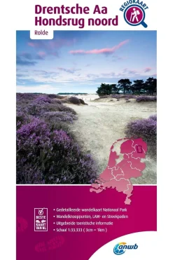 Drentsche Aa, Hondsrug Noord wandelregiokaart