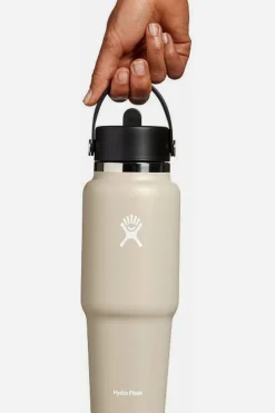 Gourde 32 Oz / 946 ml Wide Flex Straw Travel Bottle