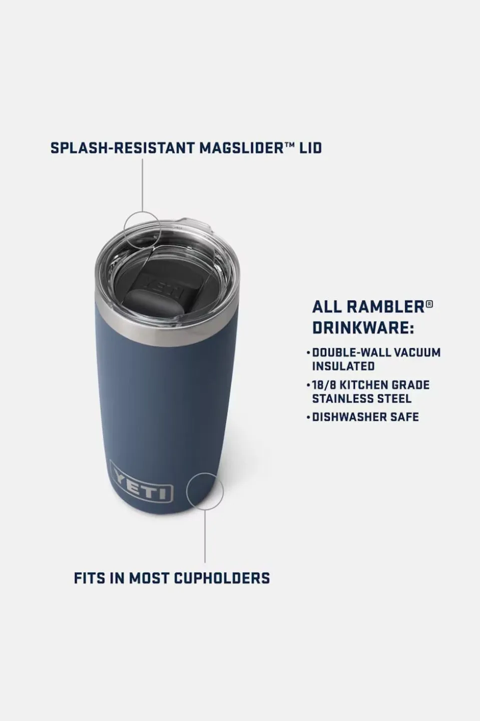 Gourde Rambler 10 Oz Tumbler