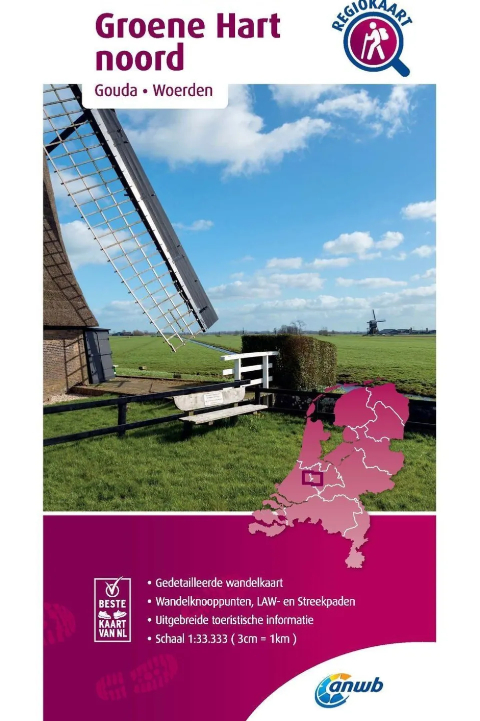 Groene Hart Noord wandelregiokaart