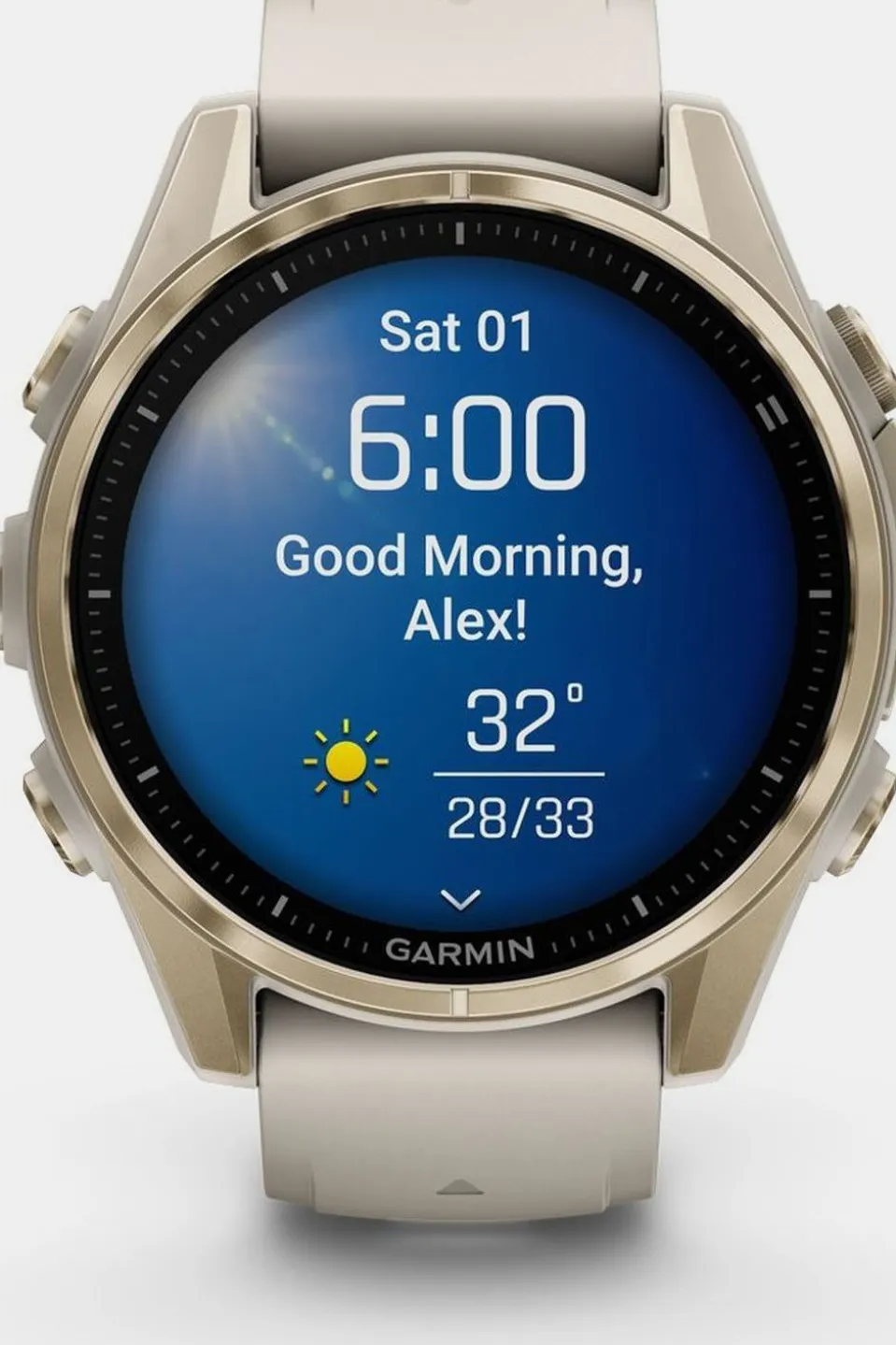 Montre De Sport Fenix 8 43mm Amoled Saffier