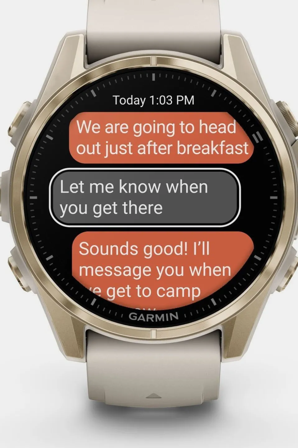 Montre De Sport Fenix 8 43mm Amoled Saffier