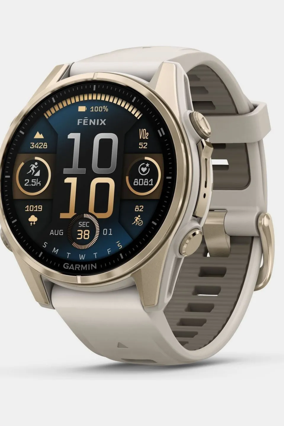 Montre De Sport Fenix 8 43mm Amoled Saffier