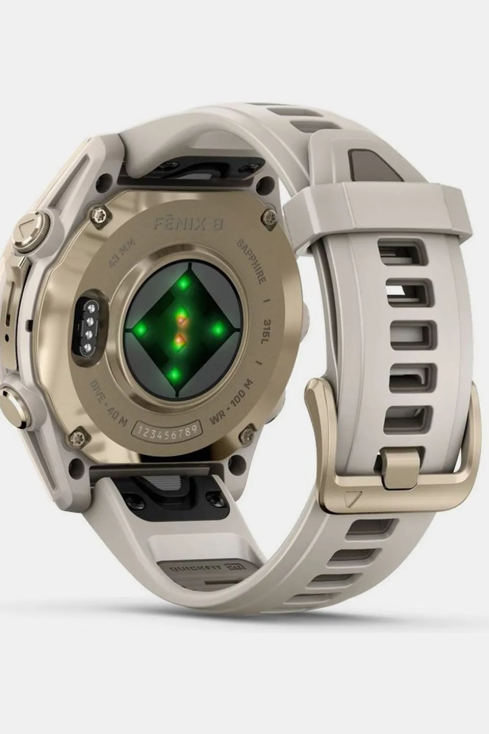 Montre De Sport Fenix 8 43mm Amoled Saffier