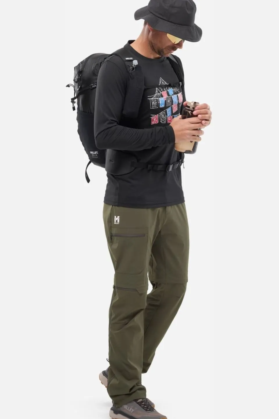 Pantalon Modulable Ubic Str Zip Off Pt M
