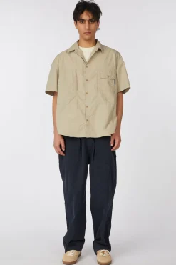 Pantalon One Tuck Wide Fatigue Pants