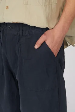 Pantalon One Tuck Wide Fatigue Pants