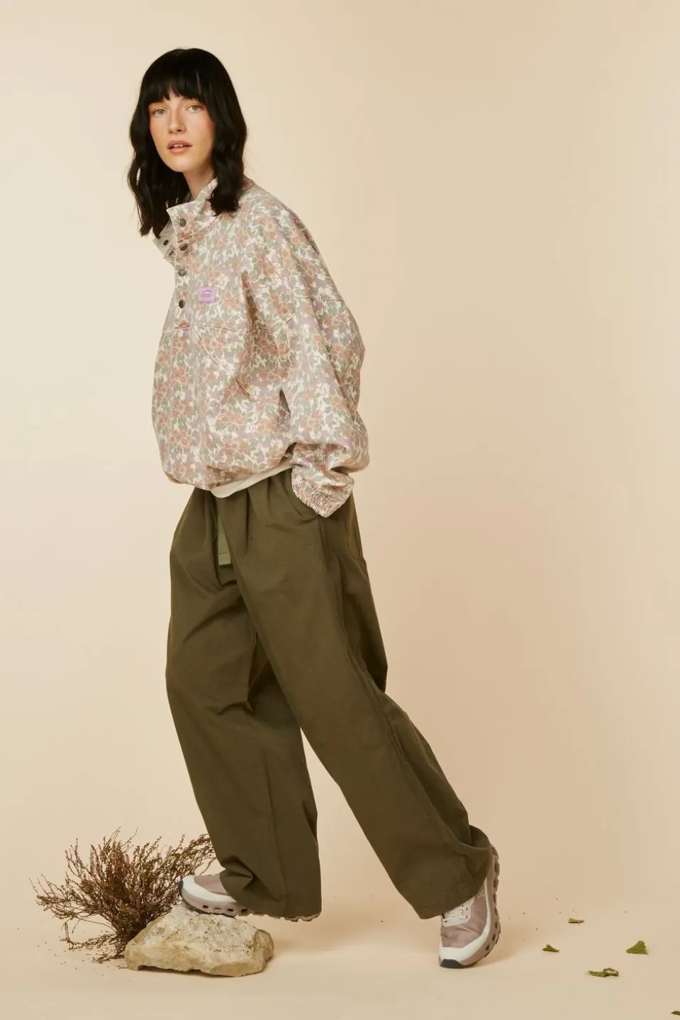 Pantalon Two Tuck Wide