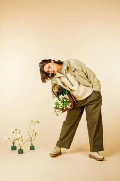 Pantalon Two Tuck Wide